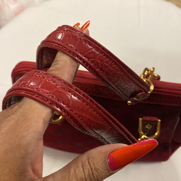 Red, gold and black purse - Picture 4 of 6